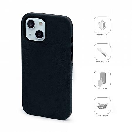 trendy eco alcantara material skin-friendly iPhone 13 Mini case mobile phone accessory good quality