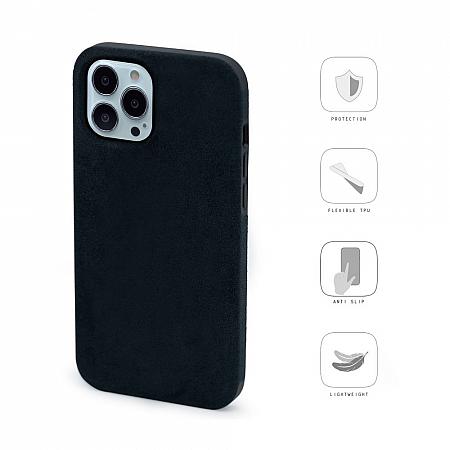 trendy eco alcantara material skin-friendly iPhone 13 Pro Max case mobile phone accessory good quality