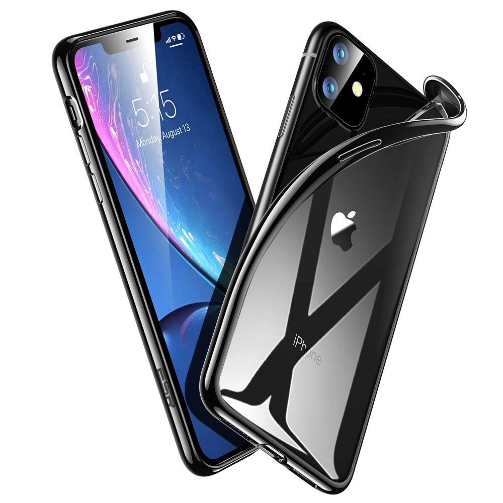 Custodia Sottile TesRank Per IPhone 13 Pro Max - TPU Morbido Antiscivolo E Anti-caduta - Protezione Angoli E Ricarica Wireless - Colore Nero
