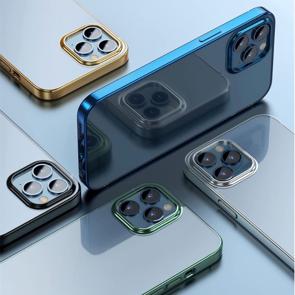 Custodia Morbida In TPU Per IPhone 13 Pro | Protezione Antiurto E Antigraffio | Colore Blu Mare | 6,1 Pollici
