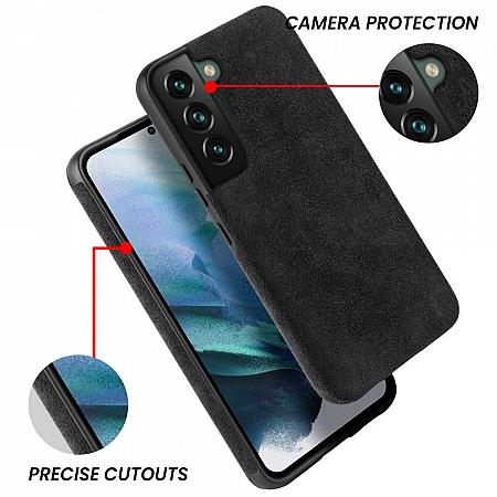 trendy eco alcantara material skin-friendly Galaxy S22 case mobile phone accessory good quality