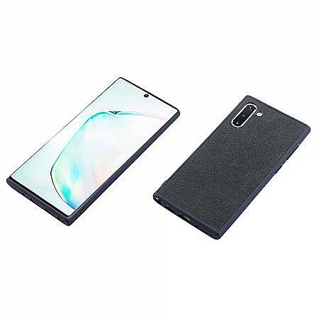trendy eco alcantara material skin-friendly Galaxy Note 10 case mobile phone accessory good quality