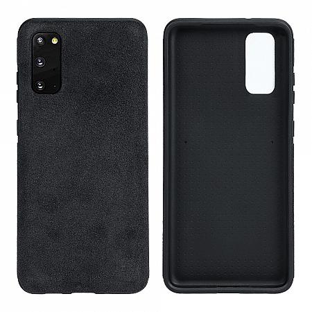 trendy eco alcantara material skin-friendly Galaxy S20 (5G) case mobile phone accessory good quality